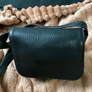 Coach Black Pebbled Leather Crossbody Bag(sold)